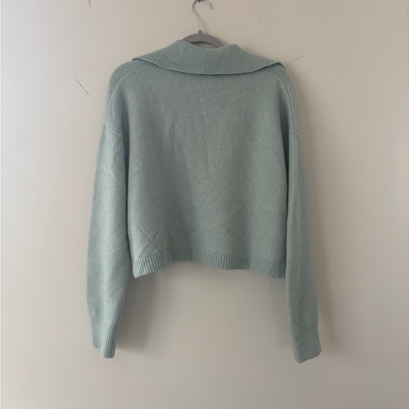 Zara POLO COLLAR KNIT SWEATER - M - Picture 10 of 11